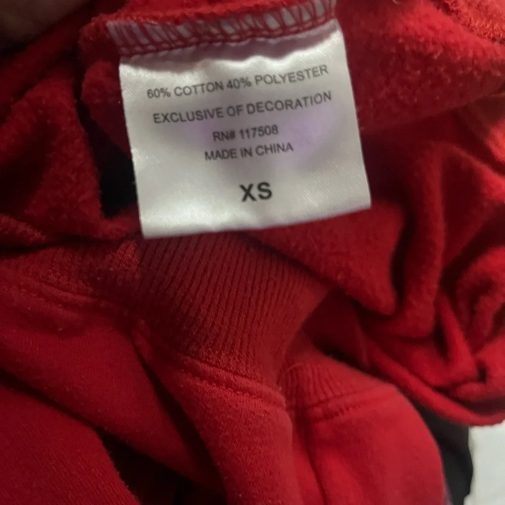 Disney Red Minnie Mouse Hoodie - Picture 3 of 4